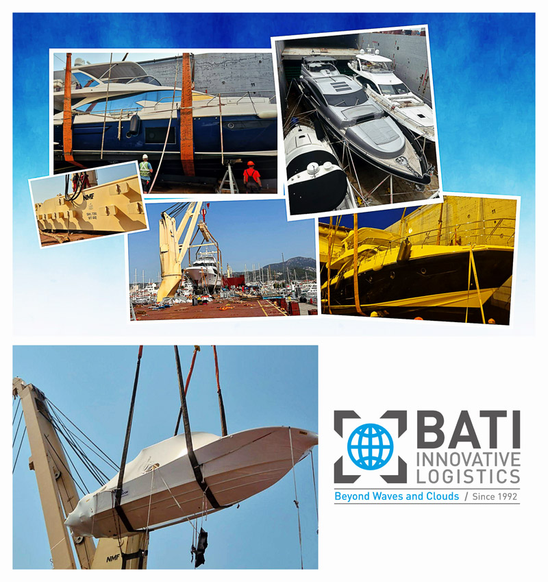 BATI Group Completed the Sea-to-Sea Transport of Four Yachts