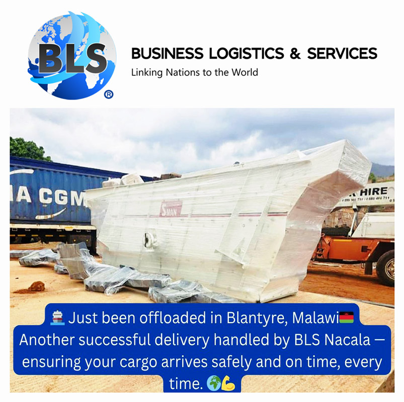 BLS Completed the Transport of Oversized Cargo to Blantyre, Malawi
