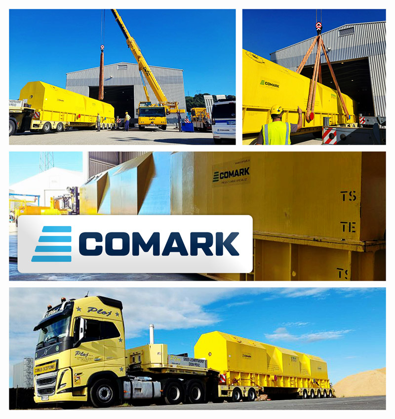 Comark Moved Cargo from Germany to Slovenia Followed by On-Site Positioning