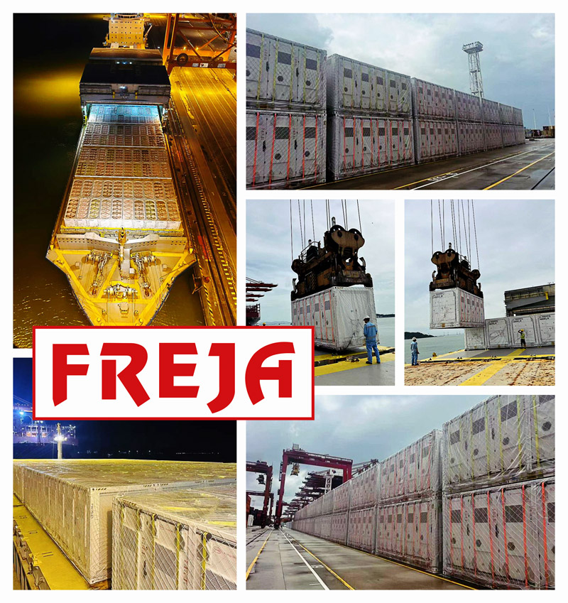 Freja China Completed Another Major Battery Energy Storage Shipment