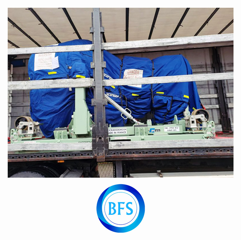 BFS Transported Critical Aircraft-Related Equipment by Truck