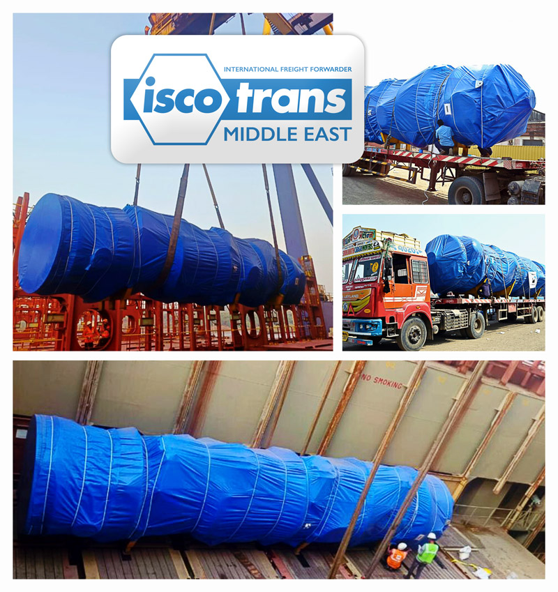 Iscotrans Moved 13m Long OOG Cargo from Inland India to Mexico