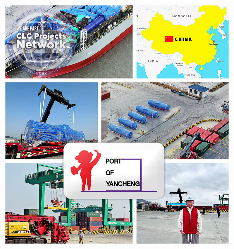 New service provider representing China – China Yancheng Port Group Specialized Carriers